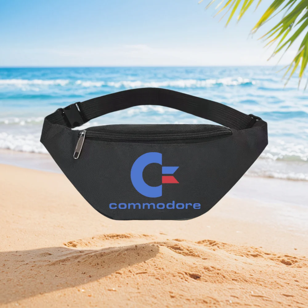 Street Fashion Logo Design - โลโก้คอมโมดอร์ เกมย้อนยุค ดีไซน์คลาสสิก กระเป๋าสะพายหลังคาดเอว กระเป๋าสะพายข้าง กระเป๋าคาดหน้าอก