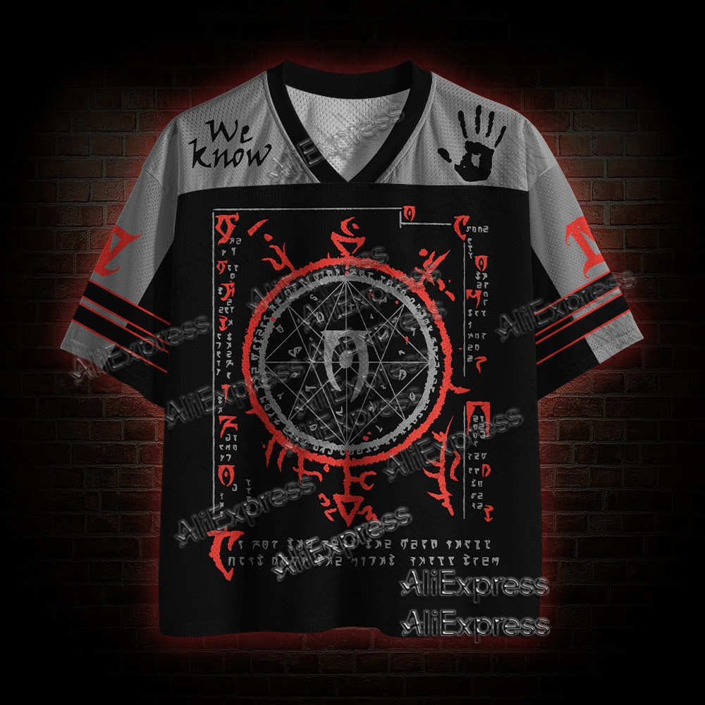 Street Fashion Jersey - สินค้าขายดีบนท้องถนน, เสื้อเจอร์ซีย์ตาข่ายแห้งเร็วทันสมัย, เสื้อยืดคอวีระบายอากาศสำหรับผู้ใหญ่, ชุดออกกำลังกาย