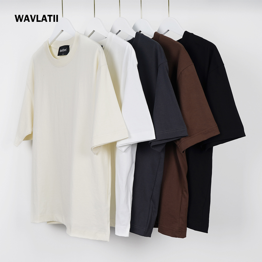 Street Fashion Jersey - WAVLATII ขนาดใหญ่สีขาวสีดำเสื้อยืดผู้หญิงแฟชั่นหญิงลำลองพลัสไซส์เสื้อยืดเลดี้ฤดูร้อนเสื้อสตรีทแวร์ WT2599