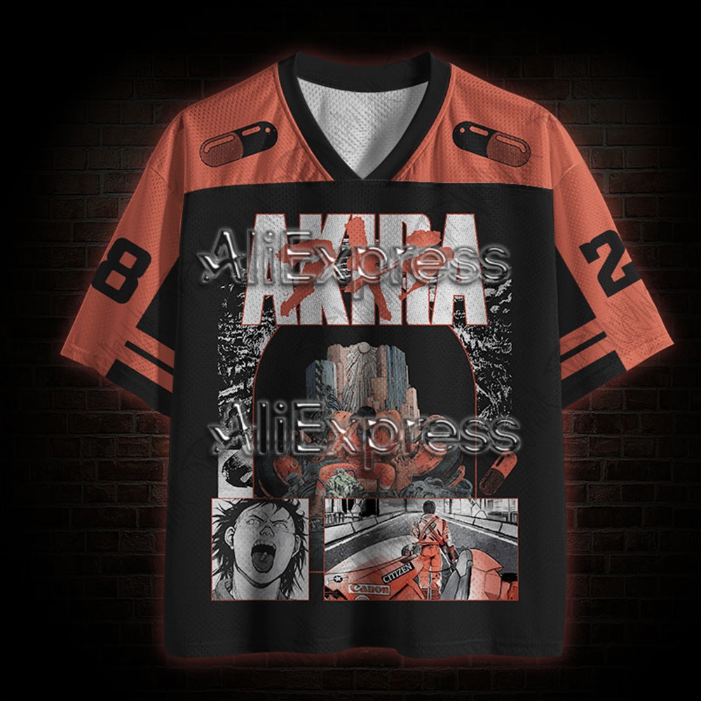 Street Fashion Jersey - สินค้าขายดี เสื้อเจอร์ซีย์ตาข่ายแห้งเร็วแฟชั่นสตรีท เสื้อยืดคอวีระบายอากาศสำหรับผู้ใหญ่ ชุดกีฬาและฟิตเนส