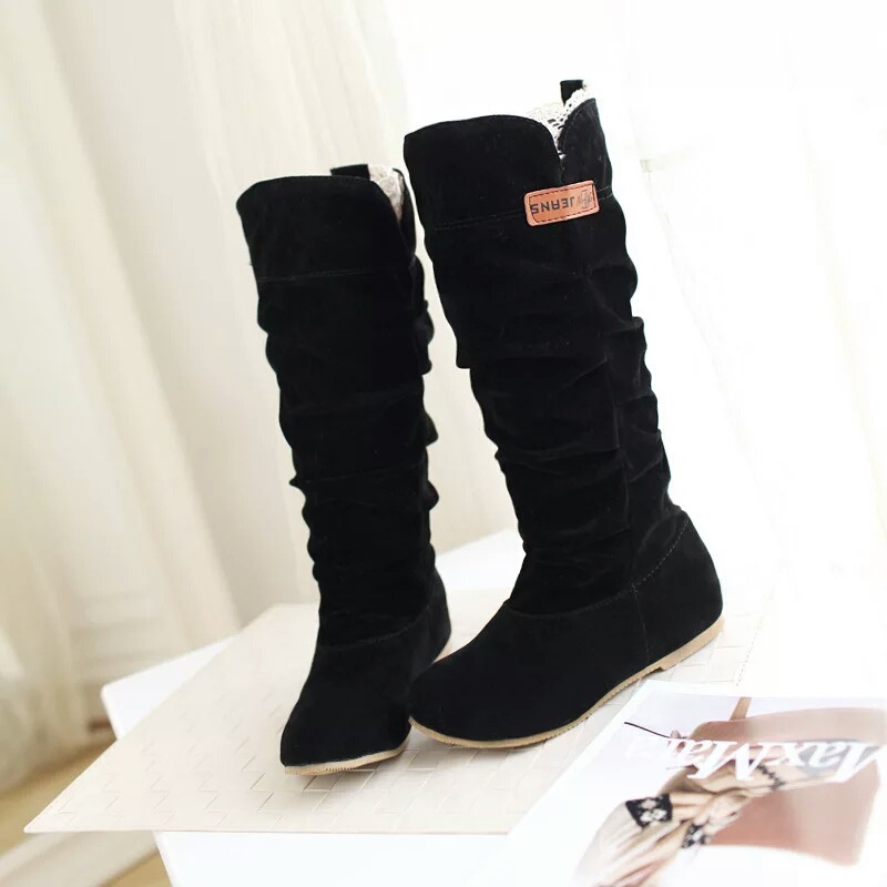 รองเท้าบูทผู้หญิง ฤดูใบไม้ร่วง - Street Fashion Style Youtube บทวิจารณ์และราคา