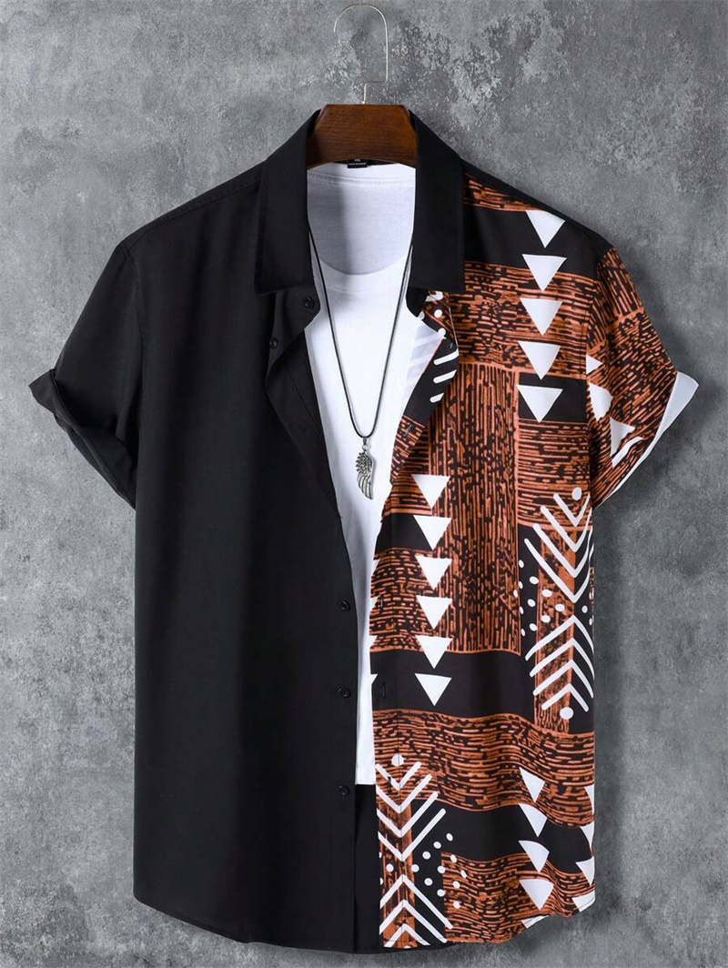 2025 เสื้อฮาวายผู้ชายแฟชั่นแขน - Street Fashion Shanghai บทวิจารณ์และราคา