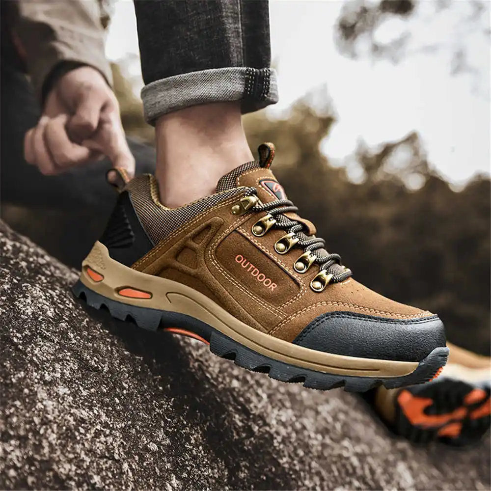 Non-SLIP Lace Up เดินป่าเทนนิส - Street Fashion Asian Men บทวิจารณ์และราคา