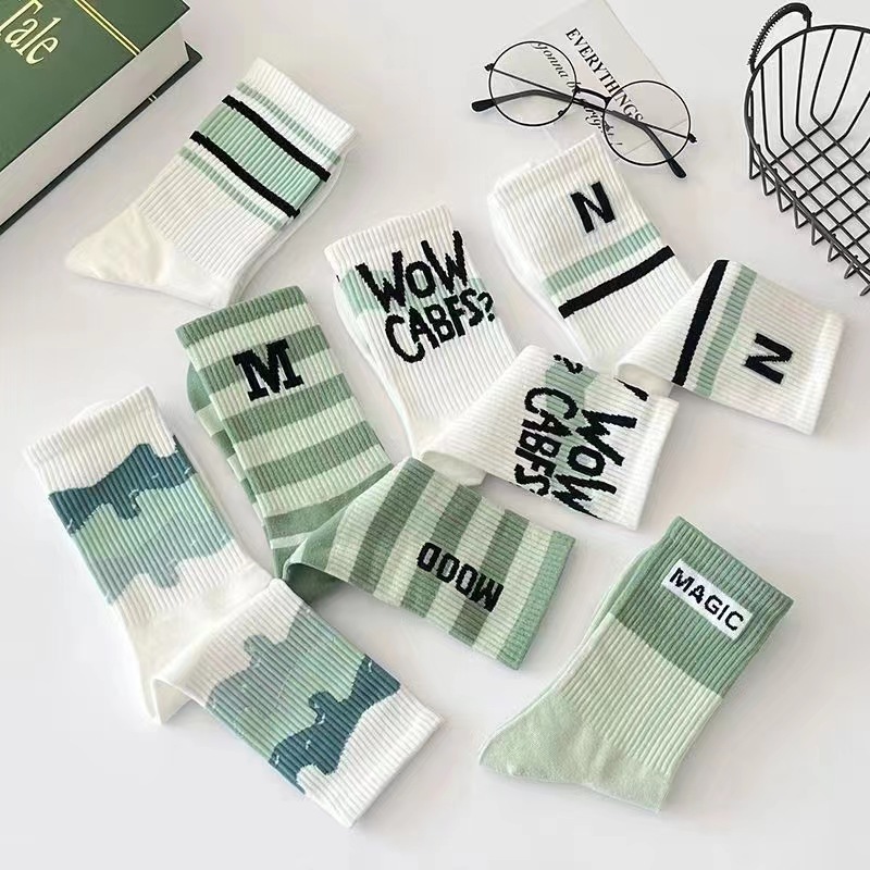 3/7 คู่ผู้หญิงลายพิมพ์กลางถุงเ - Street Fashion Youtube บทวิจารณ์และราคา