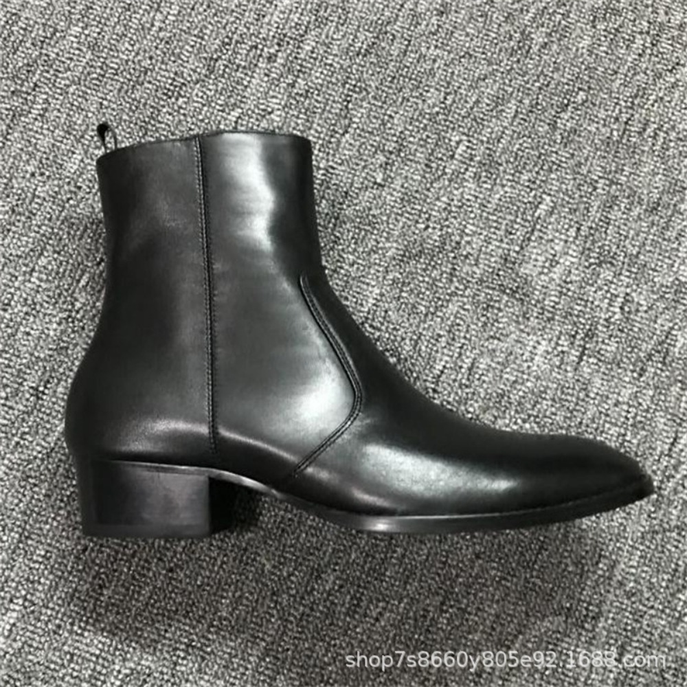 รองเท้าบูทผู้ชายใหม่ คุณภาพสูง - Street Fashion Brand บทวิจารณ์และราคา