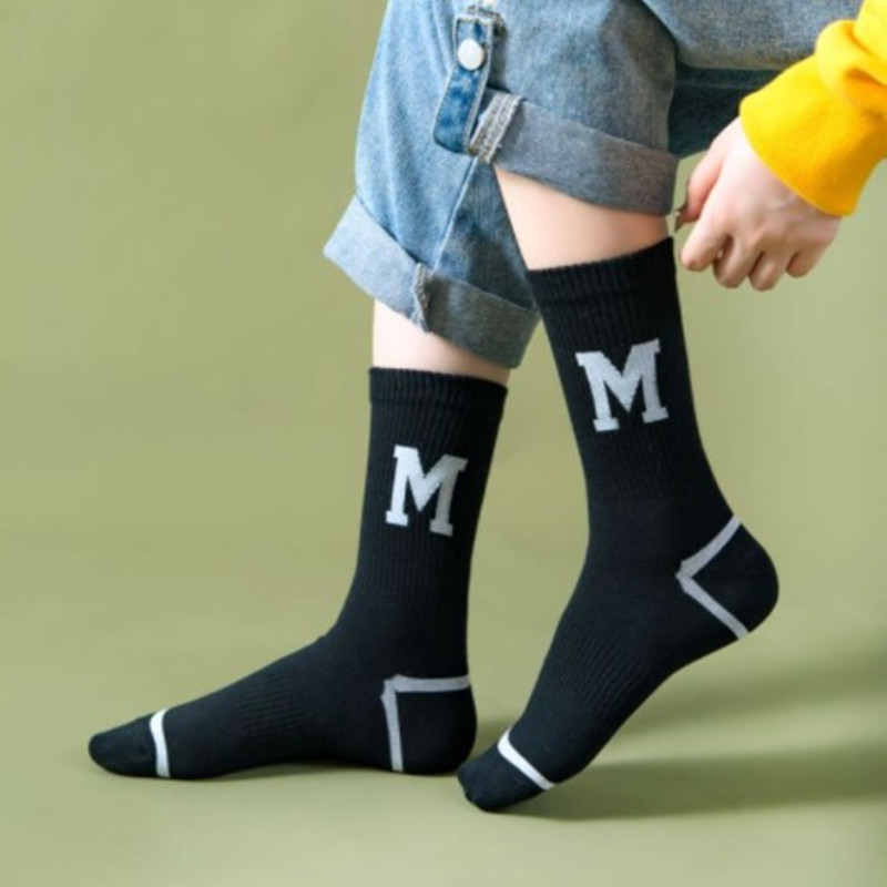 1 คู่หลอด Street Trend Letter  - Street Fashion Youtube บทวิจารณ์และราคา