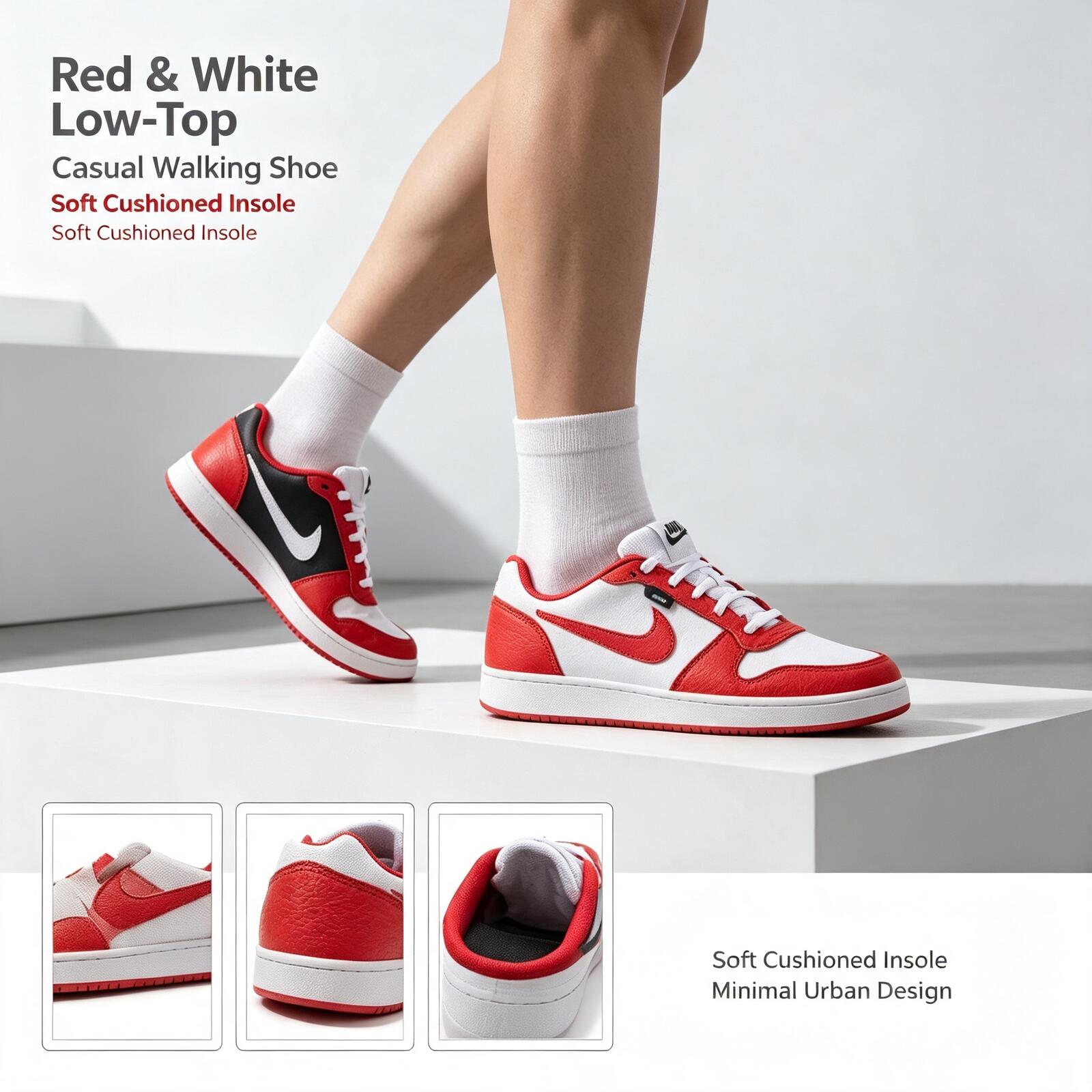 รองเท้าผ้าใบผู้ชาย Nike รุ่น E - Street Fashion Nike บทวิจารณ์และราคา