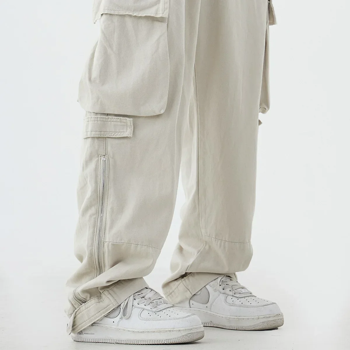 กางเกงทํางานแฟชั่นหลายกระเป๋าย - Street Fashion Brand บทวิจารณ์และราคา