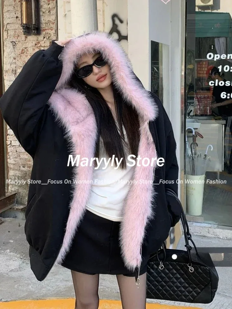 อเมริกันวินเทจผู้หญิงขนสัตว์ P - Korean Street Fashion Female บทวิจารณ์และราคา