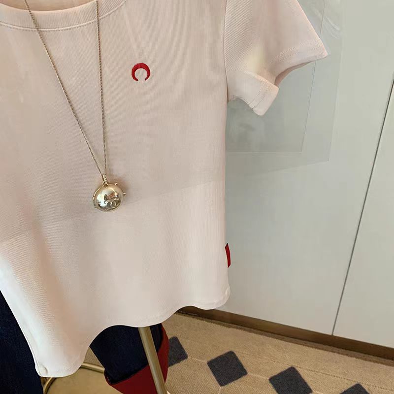 เสื้อยืดผู้หญิงสีพื้นสไตล์เกาห - Korean Street Fashion Female บทวิจารณ์และราคา