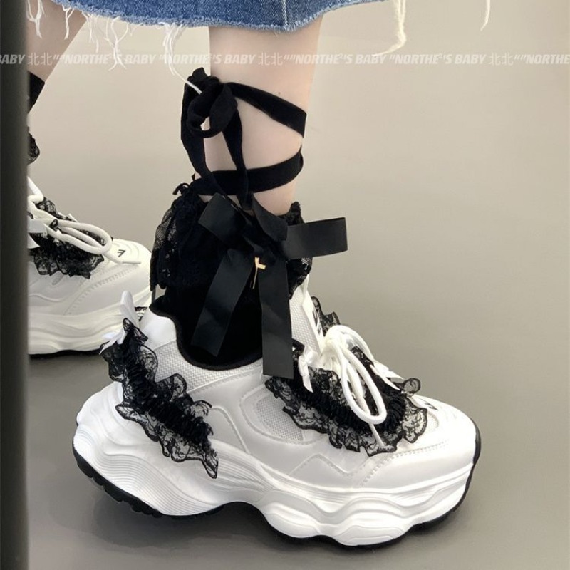 รองเท้าผ้าใบทรงหนา สไตล์วอร์ริ - Street Fashion Brand บทวิจารณ์และราคา