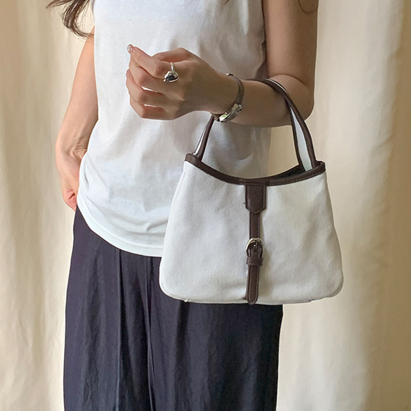 กระเป๋าถือผ้าแคนวาสแฟชั่นเกาหล - Korean Street Fashion Female บทวิจารณ์และราคา