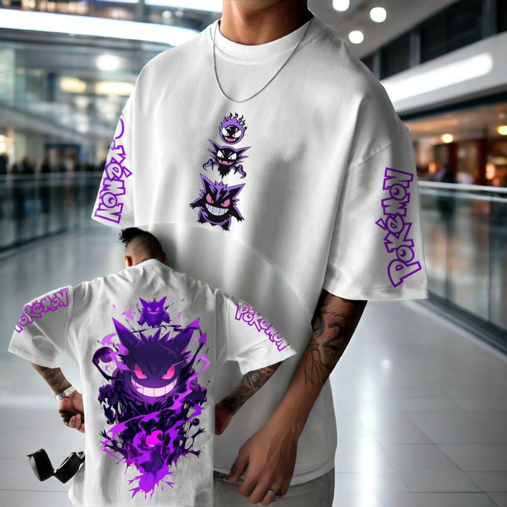 เสื้อยืดลายการ์ตูนโปเกมอน เก็น - Street Fashion Brand บทวิจารณ์และราคา
