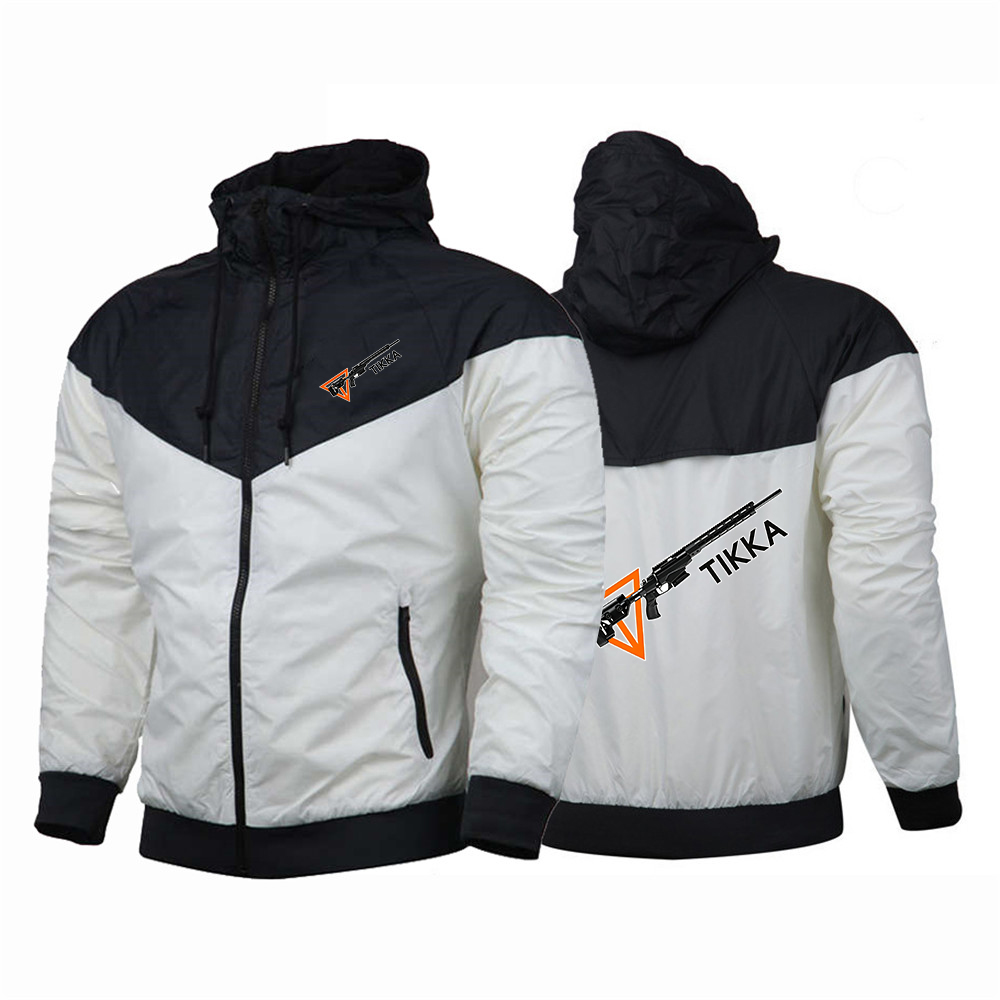 เสื้อแจ็คเก็ตผู้ชายฤดูใบไม้ผลิ - Street Fashion Logo Design บทวิจารณ์และราคา
