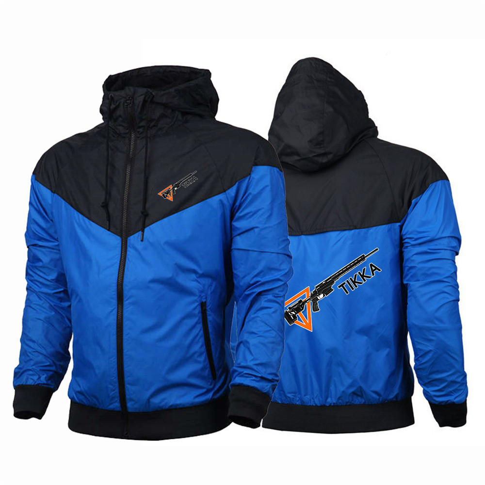 เสื้อแจ็คเก็ตผู้ชายฤดูใบไม้ผลิ - Street Fashion Logo Design บทวิจารณ์และราคา
