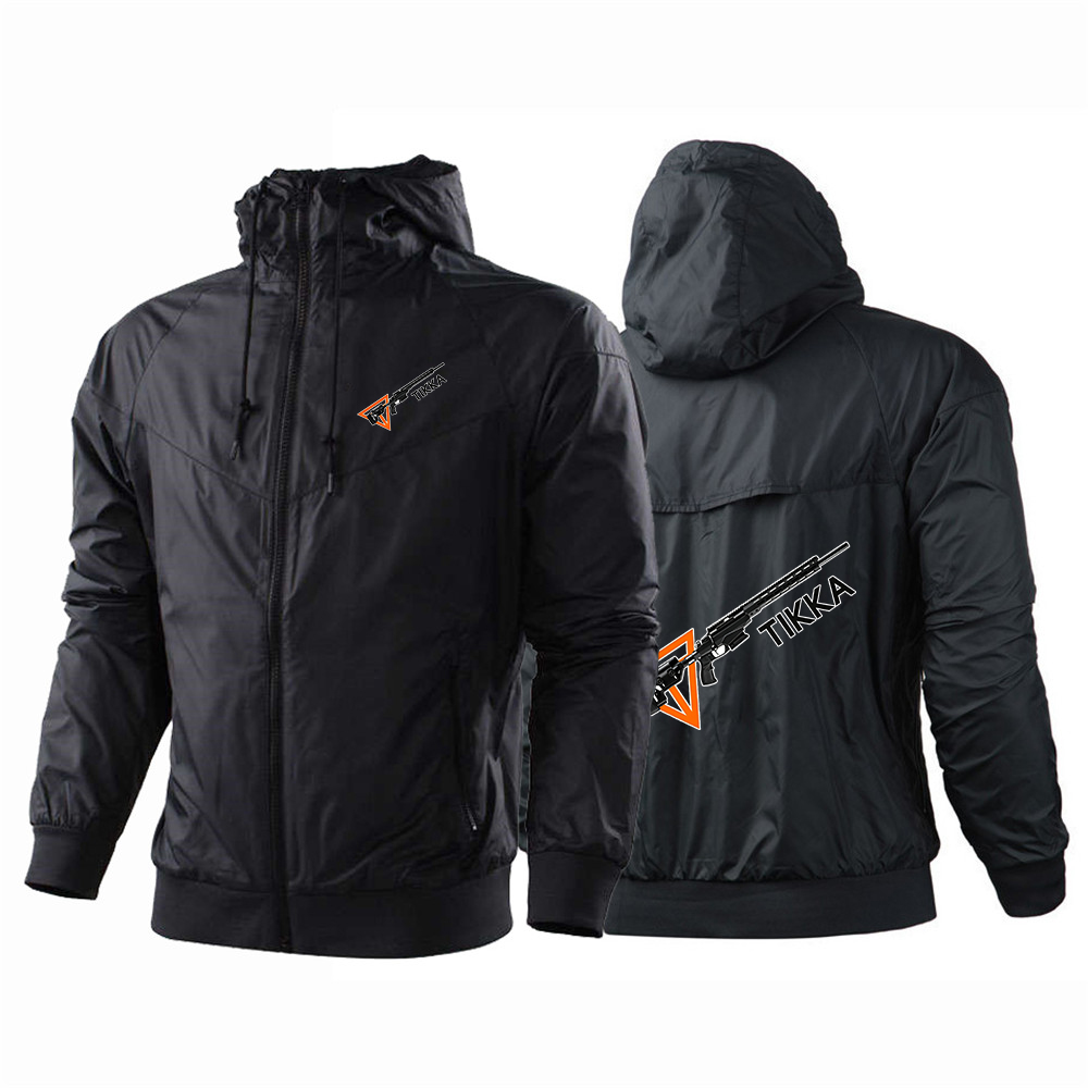 เสื้อแจ็คเก็ตผู้ชายฤดูใบไม้ผลิ - Street Fashion Logo Design บทวิจารณ์และราคา