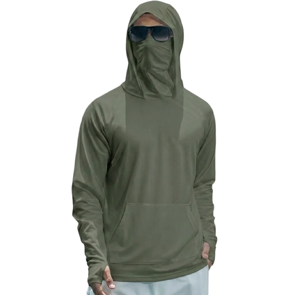เสื้อยืดแขนยาวผู้ชาย UPF50+ สำ - Street Fashion Game บทวิจารณ์และราคา